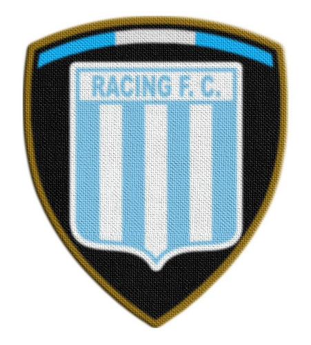 Parche Escudo Black Racing (balcarce)