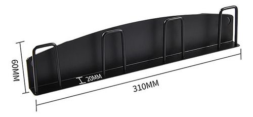 Soporte Para Colgar Tazas, 4 Tazas, Montado En La Pared, Sin