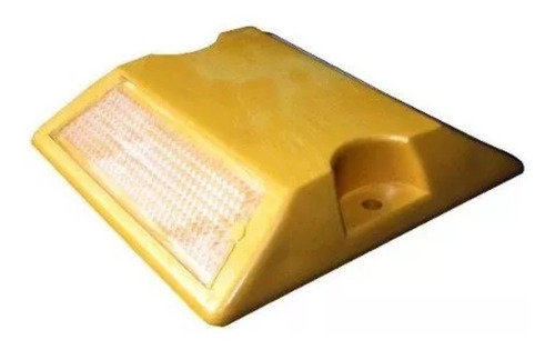 Tacha Seguridad Vial Amarillo Reflectivo 5tn 100x100x20mm