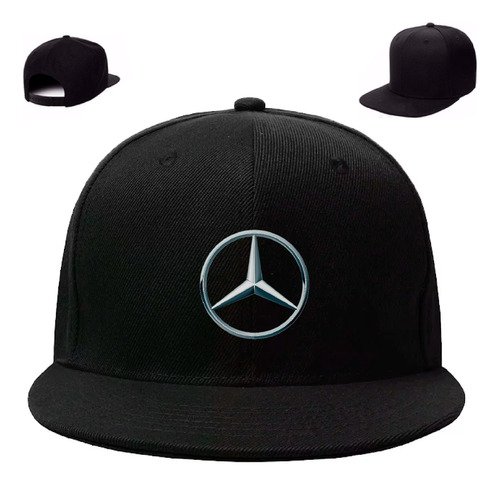 Gorra Plana Estampada Logo Mercedes Benz Phn