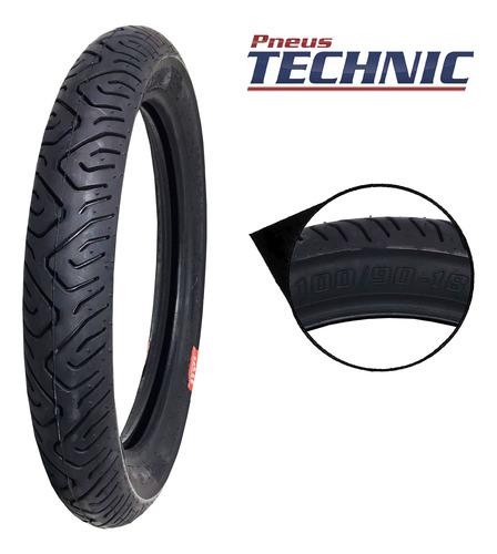 Pneu Traseiro Sport S Camara Aro 18 62p 100/90-18 Aero 150