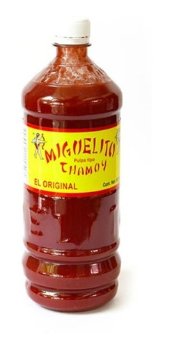 Miguelito Sabor Chamoy Liquido Grande Dulce 950 Gr