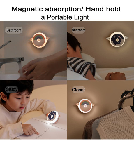 Luz Nocturna Con Sensor De Movimiento - Led Recargable