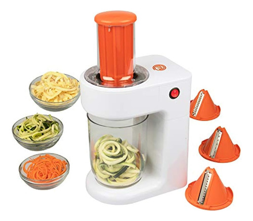 Masterchef Electric Spiralizer- Maquina Para Hacer Pasta Co