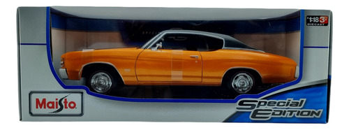 1971 Chevrolet Chevelle Ss 454 Sport Coupe Esc. 1:18 Maisto