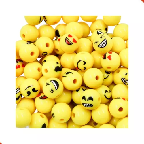 Bola Emoji Assustado - Amarela