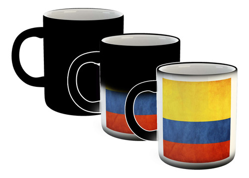 Taza Magica Bandera Colombia Parcero Panita Pais M1