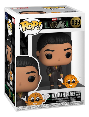 Ravonna Renslayer With Miss Minutes 899 Loki Funko Pop