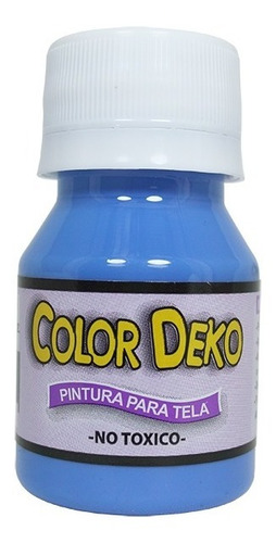 Pintura Para Tela Color Azul Country - X2 Unids