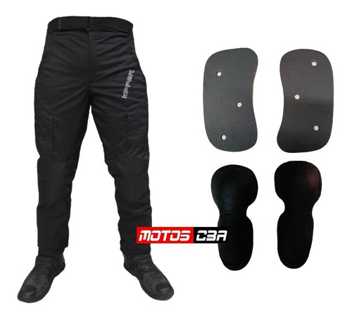 Imagen 6 de 10 de Pantalon Moto Upper Termico Protecciones Viaje Motoscba