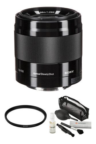 Sony E 50mm F/1.8 Oss Lente With Uv Filter Kit (black)