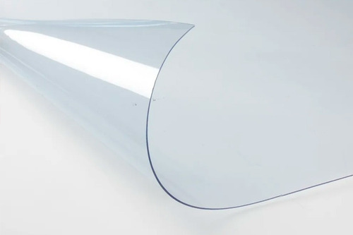 Imagen 1 de 4 de Lamina Transparente Flexible Pvc Cristal, Mica De Plastico