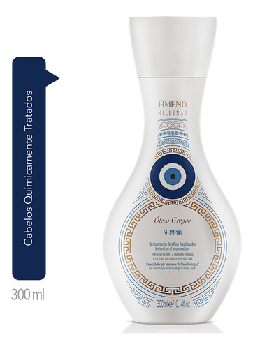 Shampoo 300ml Amend Millenar Óleos Gregos