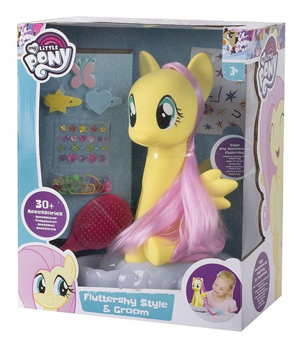 My Little Pony Fluttershy Peina Y Adorna 25cm Nuevo Bigshop