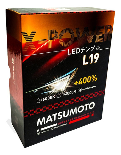 Ampolletas Turbo Led 28.000 Lumenes Matsumoto.