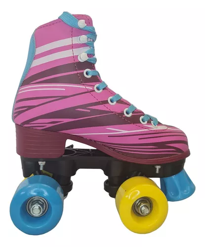 Patin 4 Ruedas Extensible Niña Infantil Roller Derby Funroll