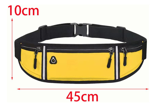 Riñonera Para Correr, Bolsa De Almacenamiento Para Amarillo