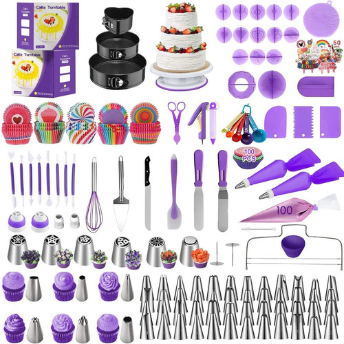 Cake Decorating Supplies 471pcs, Baking Tools Set For Cakes