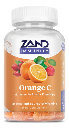 Vitamin C 60 Gomitas Zand Sabor A Naranja