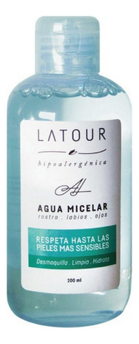 Andre Latour Agua Micelar Hipoalergenica 200ml 