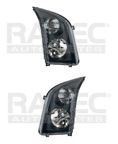 Par Juego Faros Volkswagen Crafter 2008 - 2013 Depo Sxc