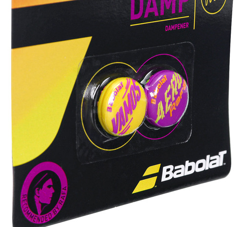 Antivibrador de tenis Babolat Vamos Damp Rafa, 2 unidades