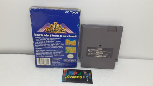 Terra Cresta Original Completa Nintendo Nes - Loja Rj - &&