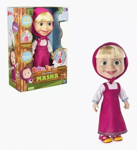 Masha Y El Oso Muñeca Interactiva Rie Y Habla Spin Master En Venta En 