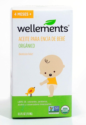 Aceite Para Encía De Bebé Orgánico/baby Tooth Wellements