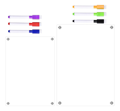 Pizarra De Escritura Transparente Para Borrar En Seco Con Li