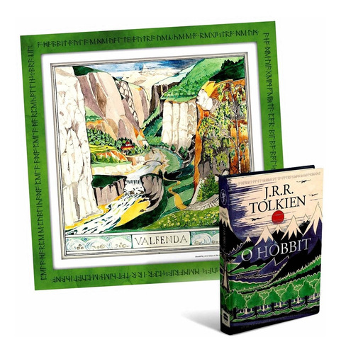 Imagem 1 de 5 de Livro O Hobbit + Pôster - J.r.r. Tolkien