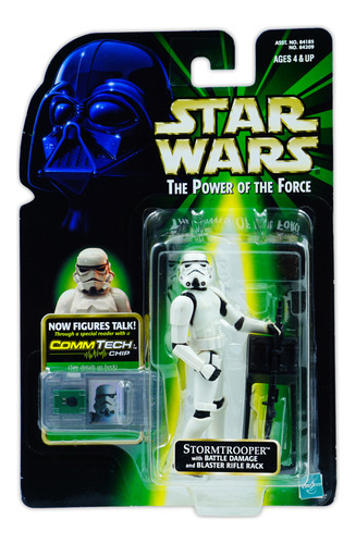 Star Wars Power Of The Force Comtech Stormtrooper