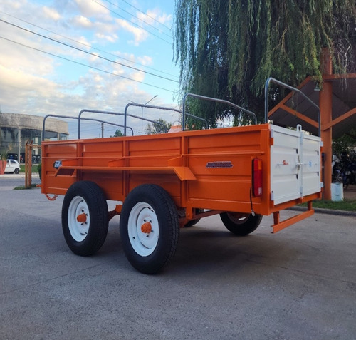 Acoplado 4 Mts Carro Trailer Carga Balancin Playo