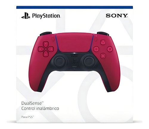 Control Inalámbrico Sony Playstation Dualsense Cosmic Red Cosmic Red