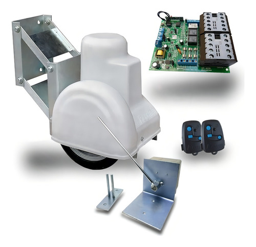 Kit Motor Pivotante Robô 1/3hp Completo C Pneu Peccinin 220v Frequência 433 Tamanho da engrenagem Z14