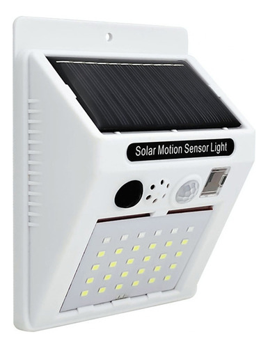 Lámpara Solar De Seguridad M Alarm De Alto Volumen Con 3 Mod
