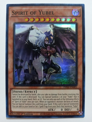 Spirit Of Yubel - Super Rare    Phni