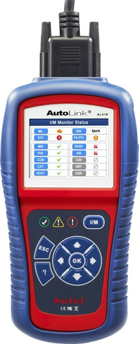Escaner De Auto Automotriz Autel Al419 En Stock Multimarca