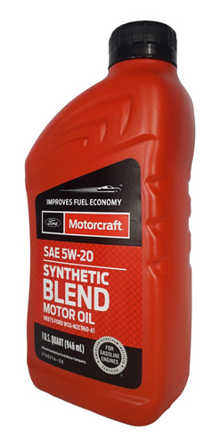 Aceite 5w20 Semisintetico Motorcraft Api Sp