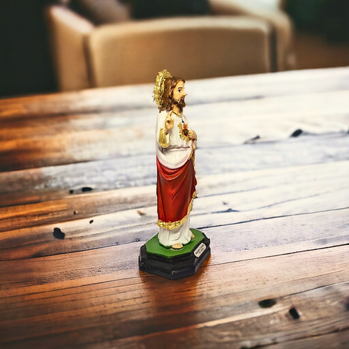 Imagem De Resina Do Sagrado Coração De Jesus