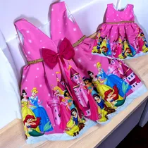 Comprar Vestido Rotondo Niña Princesas De Disney Tematica