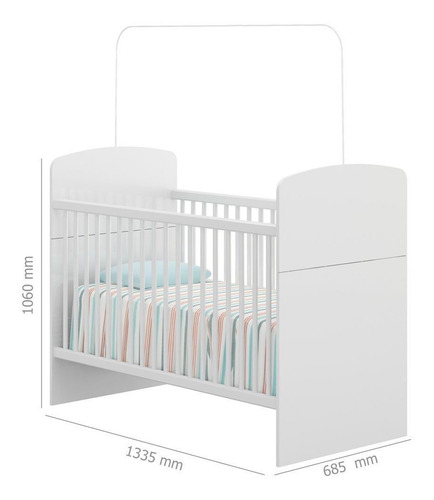 Cuna 3 En 1 Convertible Infantil Cama Minicama Bebe