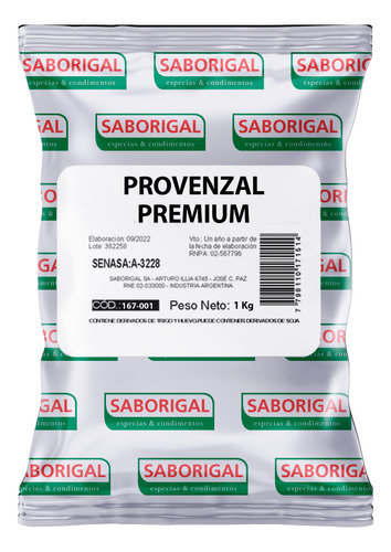 Provenzal Saborigal Premium X 1 Kg