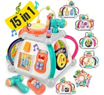 Comprar Juguetes Para Bebés De 6 A 12 Meses Cubo De Actividades 15 E