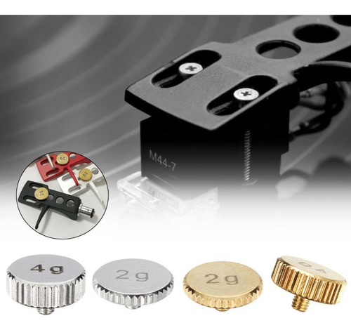 2x Shell Weight Headshell Para Piezas De De Tocadiscos De