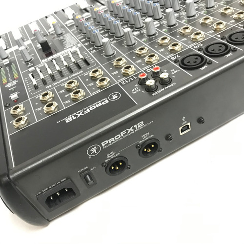 Mesa De Som Makie Pro Fx 12 - Leia O Anuncio!!