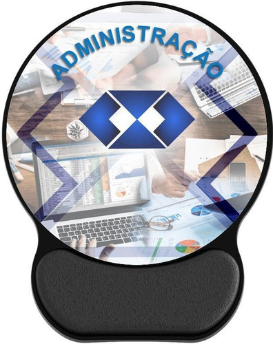 Mouse Pad Ergonômico - Office Profissões - Admnistração