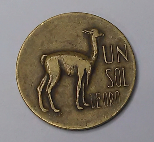 Moneda Perú Un Sol De Oro 1967