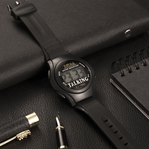 A Reloj Parlante Deportes En Español Para Ciegos, Niños
