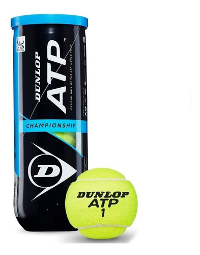 Tubo De Pelotas Tenis Atp Championship | Dunlop® X 3 Balls